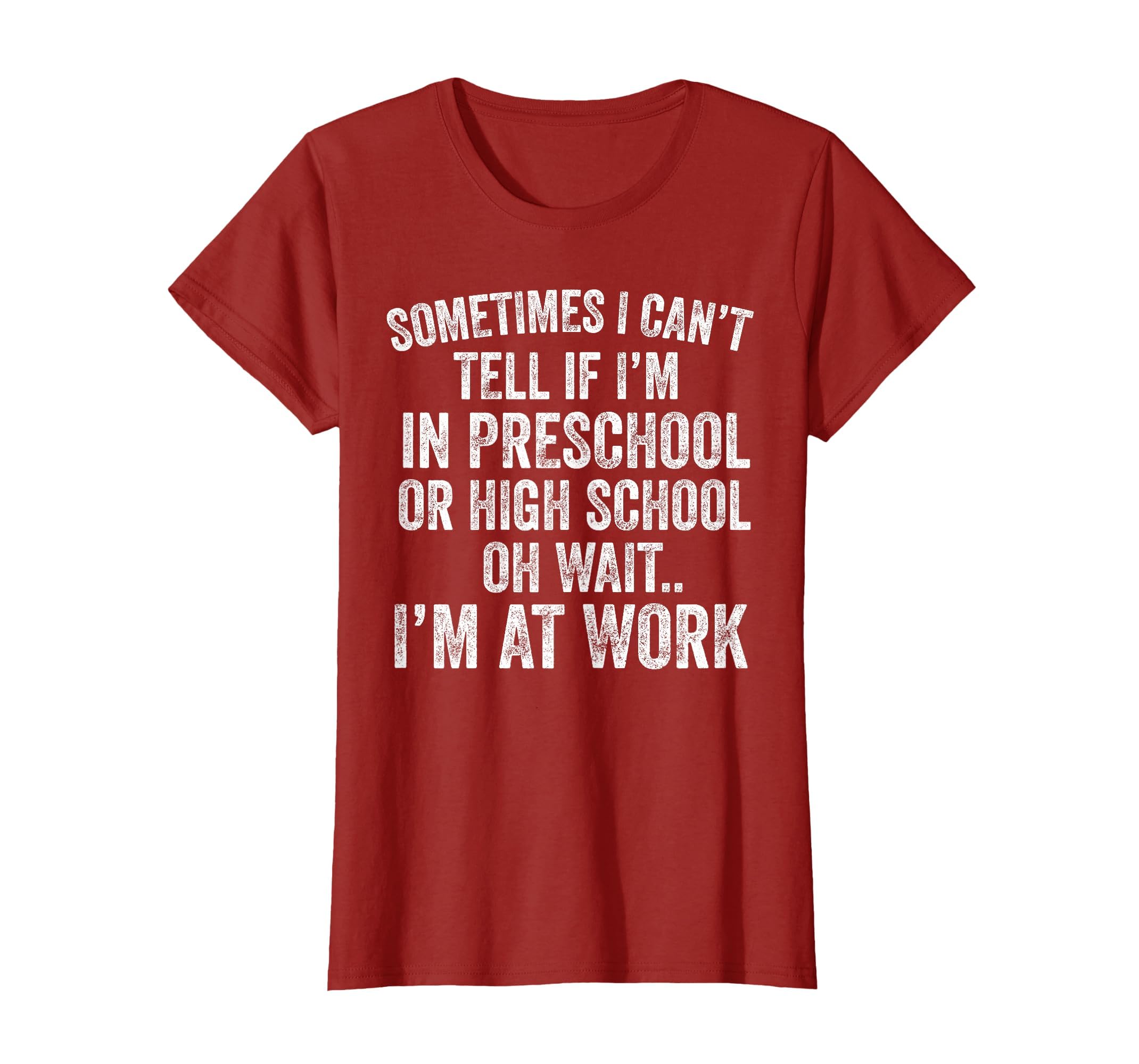 Oh Wait I’m At Work Funny Sarcastic Saying T-Shirt