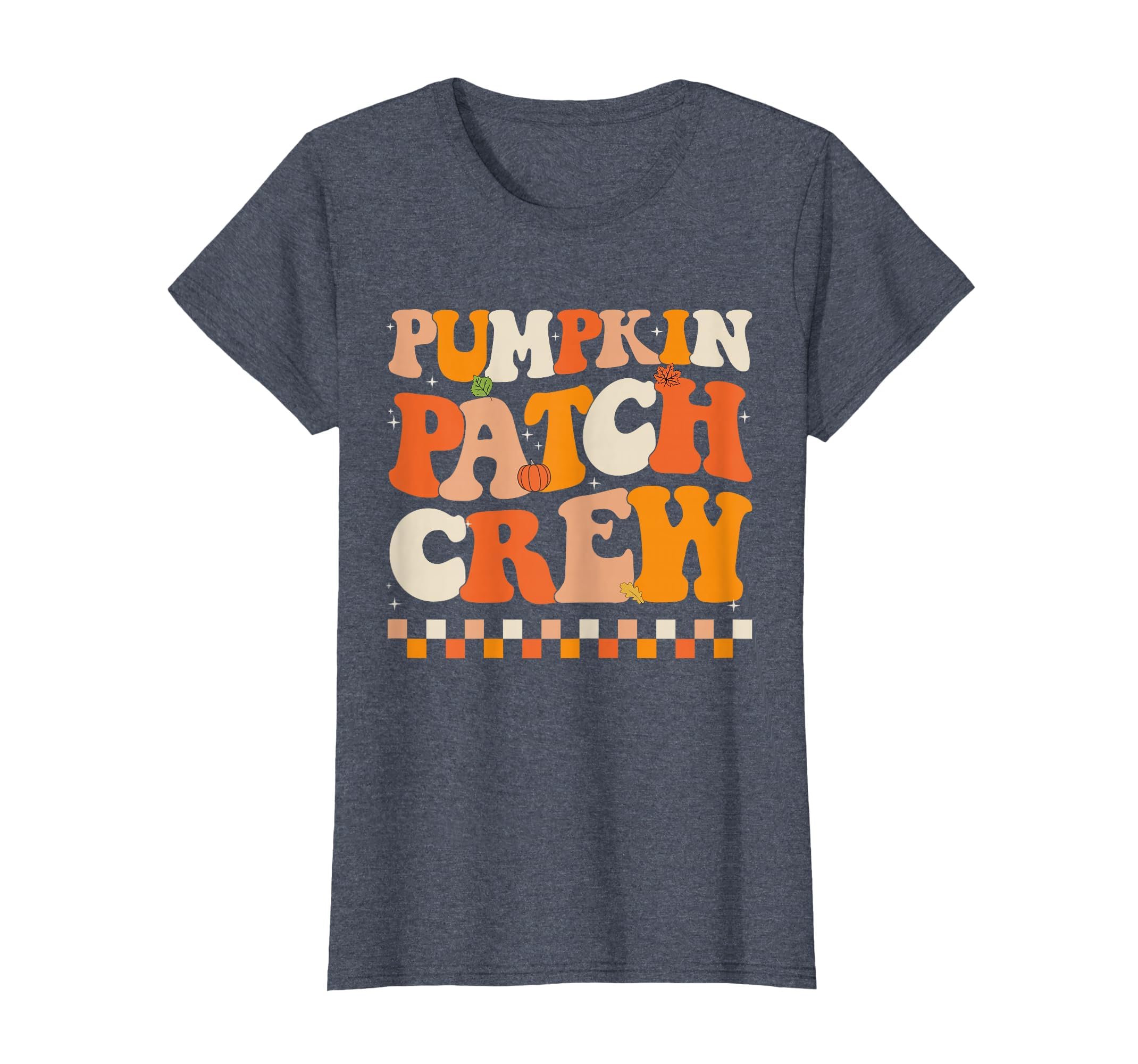 Groovy Pumpkin Patch Crew Pumpkin Patch Crew Fall Halloween T-Shirt