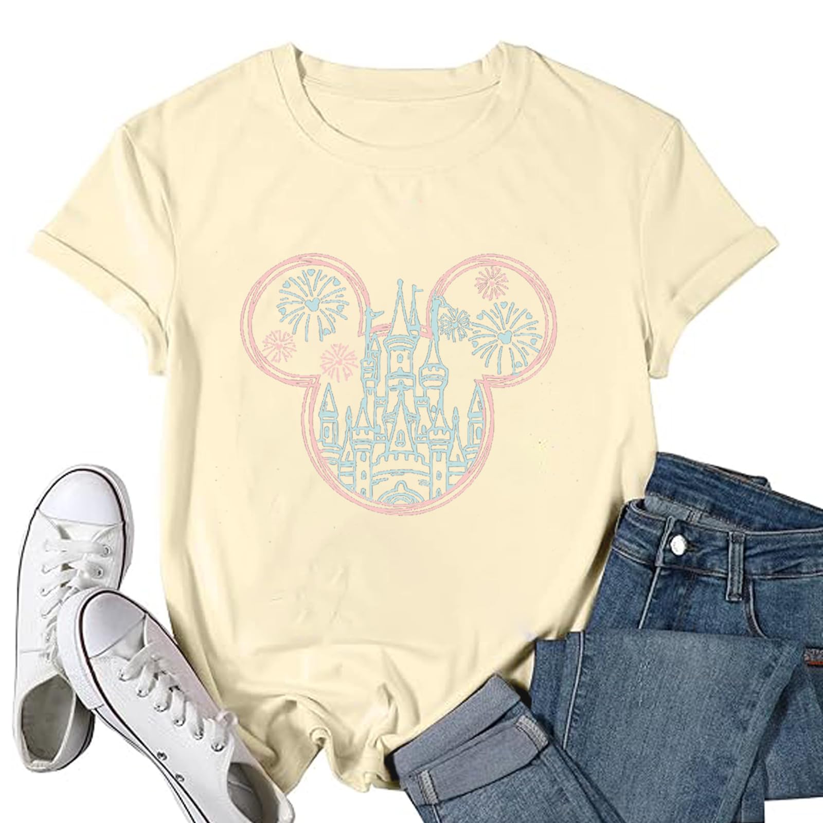 Magical Shirt for Women Magic Kingdom Tshirt Family Holiday Vacation Shirt