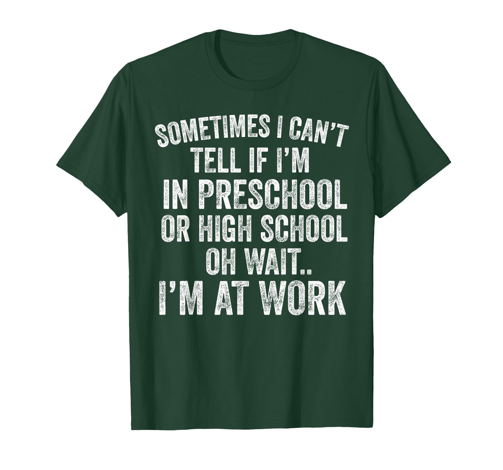 Oh Wait I’m At Work Funny Sarcastic Saying T-Shirt