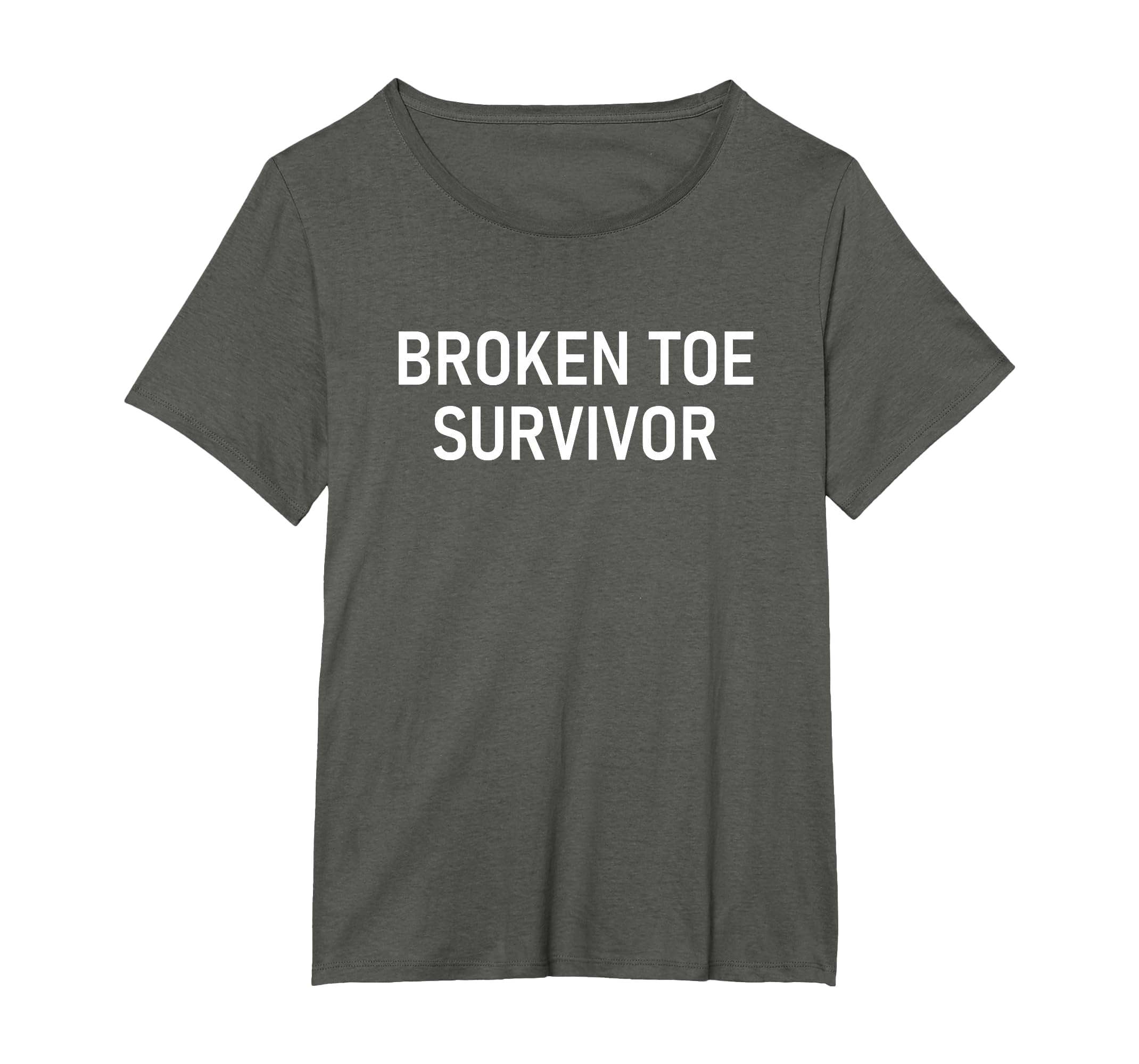Broken Toe Survivor, Funny, Jokes, Sarcastic T-Shirt