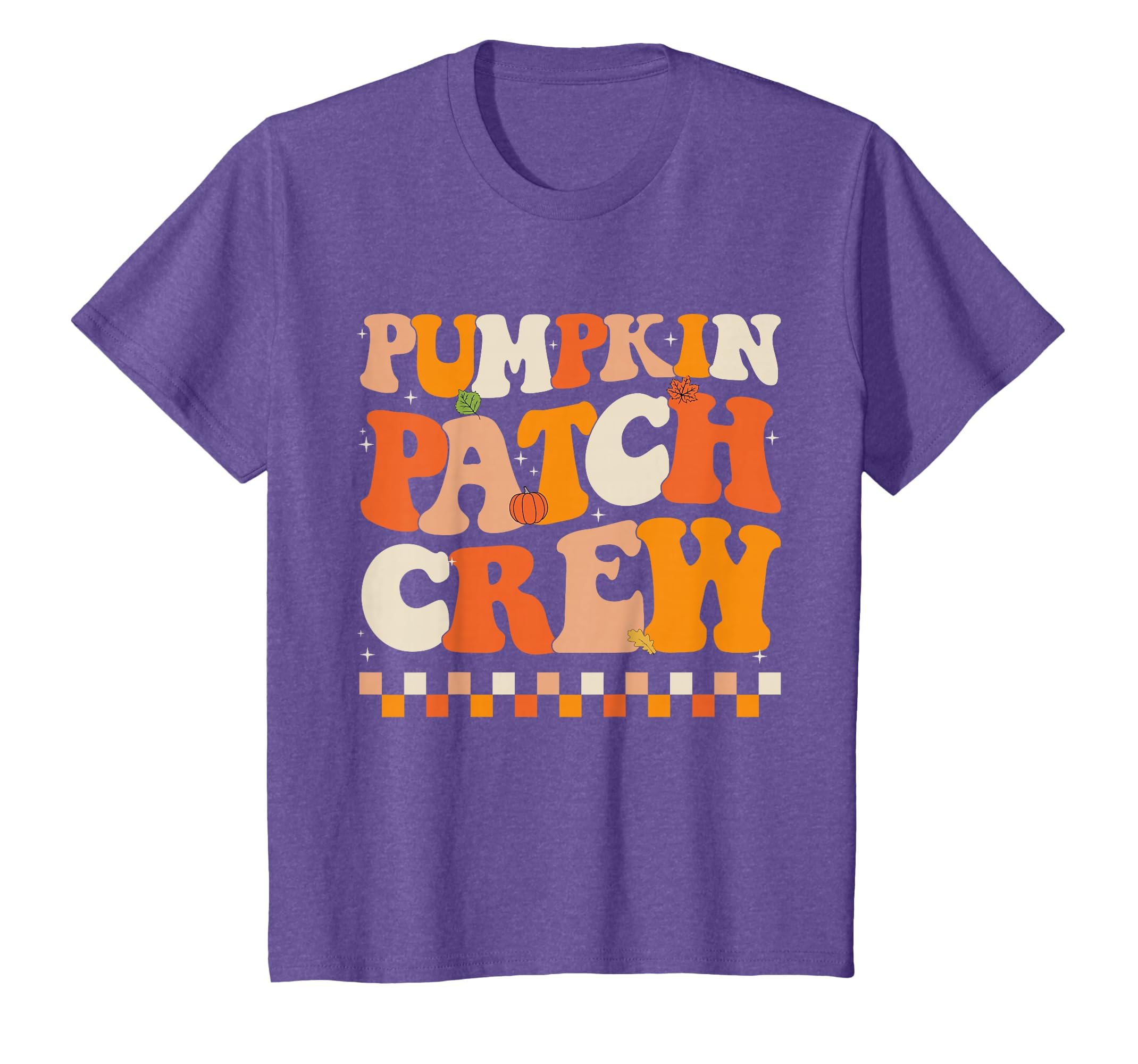 Groovy Pumpkin Patch Crew Pumpkin Patch Crew Fall Halloween T-Shirt