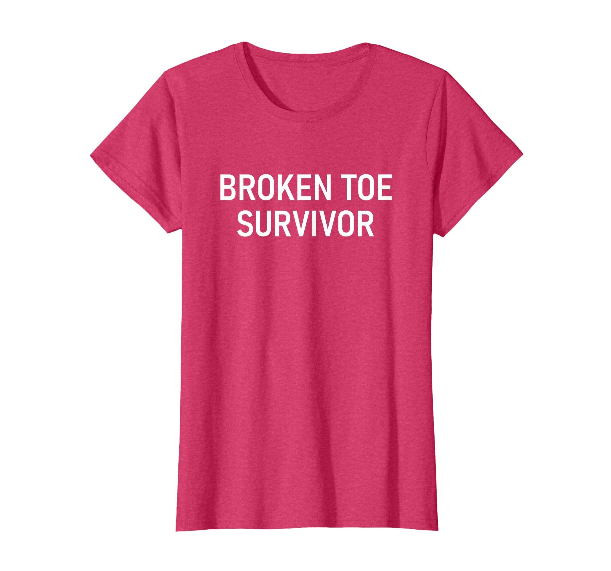 Broken Toe Survivor, Funny, Jokes, Sarcastic T-Shirt