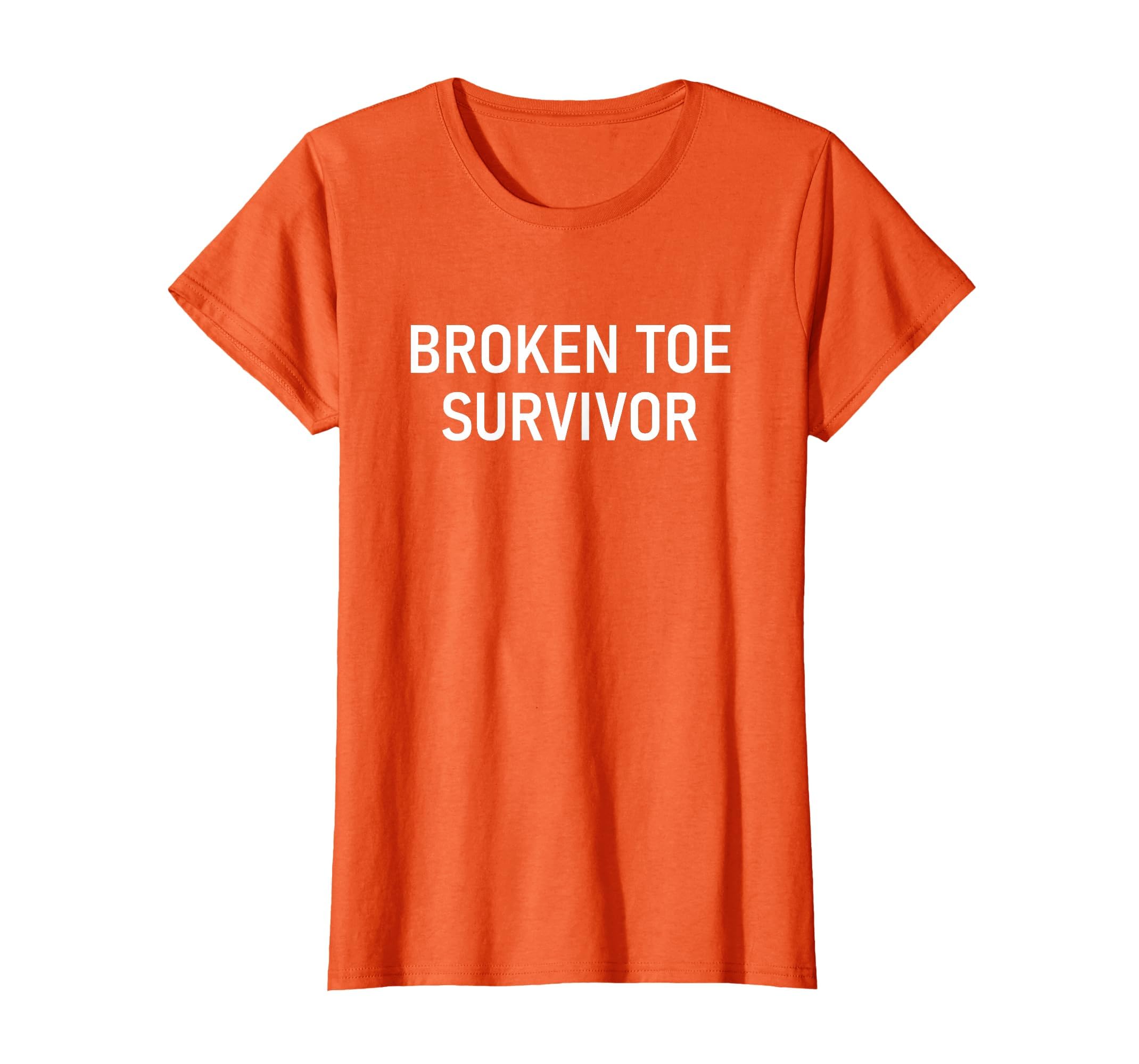 Broken Toe Survivor, Funny, Jokes, Sarcastic T-Shirt