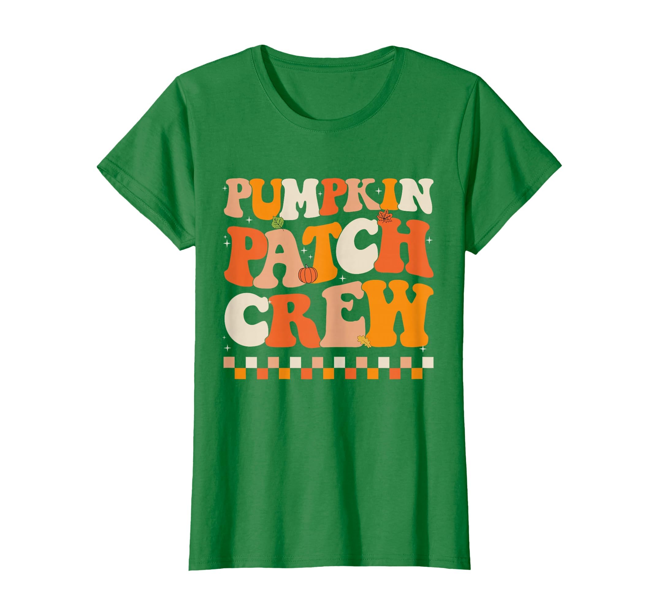 Groovy Pumpkin Patch Crew Pumpkin Patch Crew Fall Halloween T-Shirt