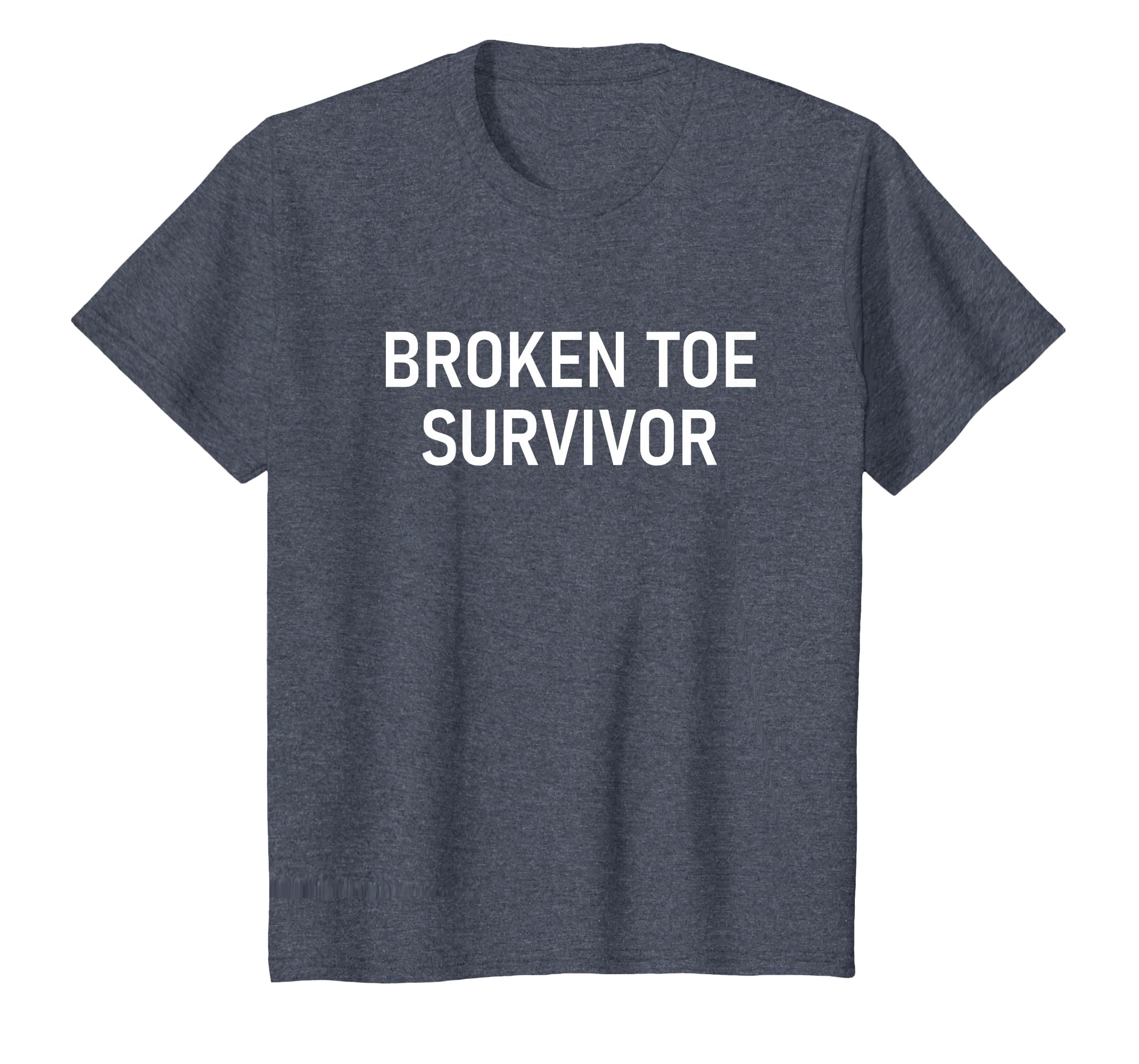 Broken Toe Survivor, Funny, Jokes, Sarcastic T-Shirt
