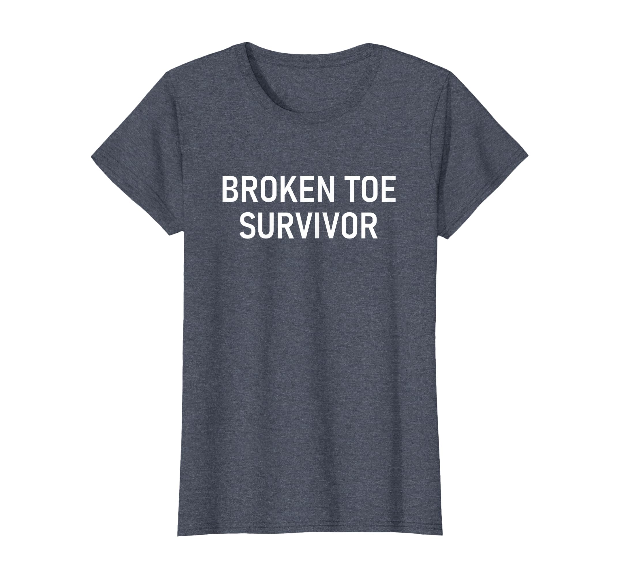 Broken Toe Survivor, Funny, Jokes, Sarcastic T-Shirt