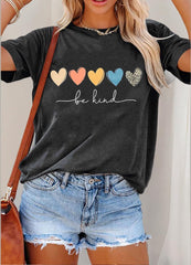 YEXIPO Womens Graphic Tees Short Sleeve Summer Tops Casual Cute T Shirts