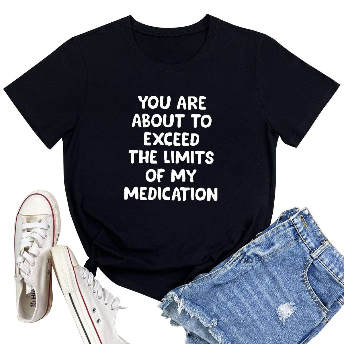 LOOKFACE Women's Graphic Tees You are About Tees