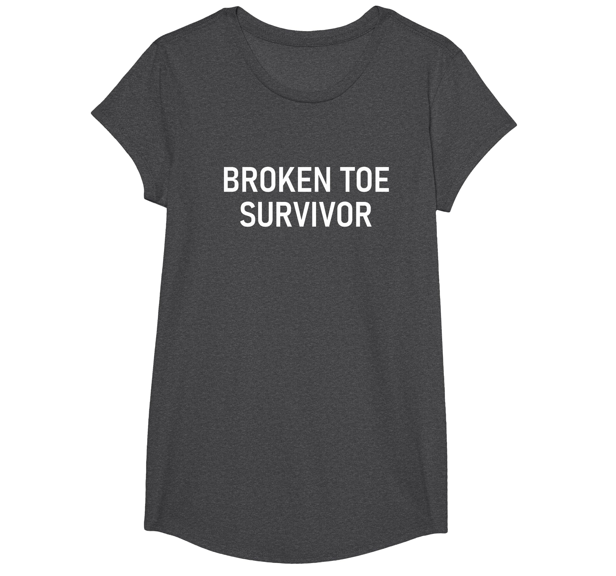 Broken Toe Survivor, Funny, Jokes, Sarcastic T-Shirt