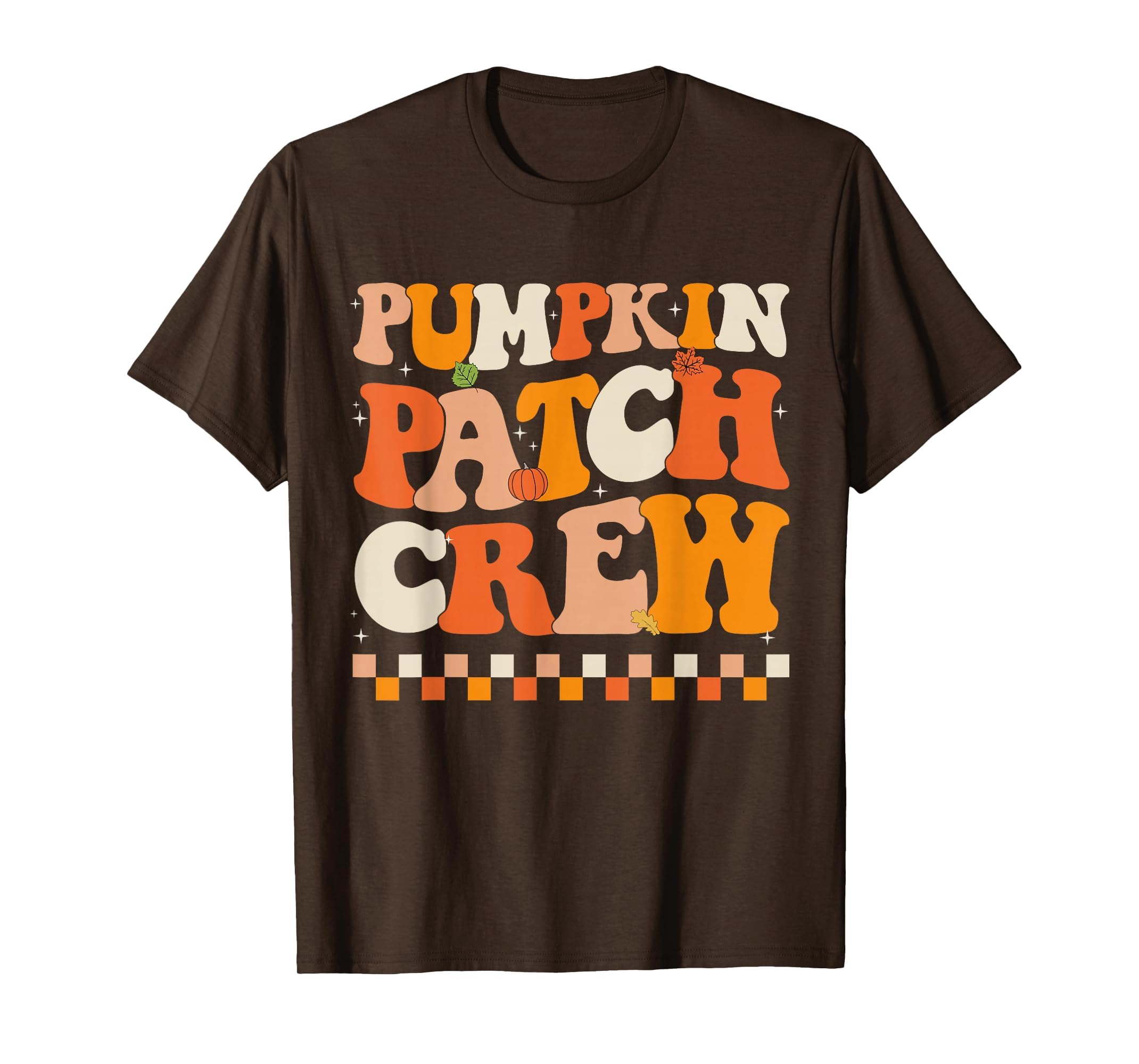 Groovy Pumpkin Patch Crew Pumpkin Patch Crew Fall Halloween T-Shirt