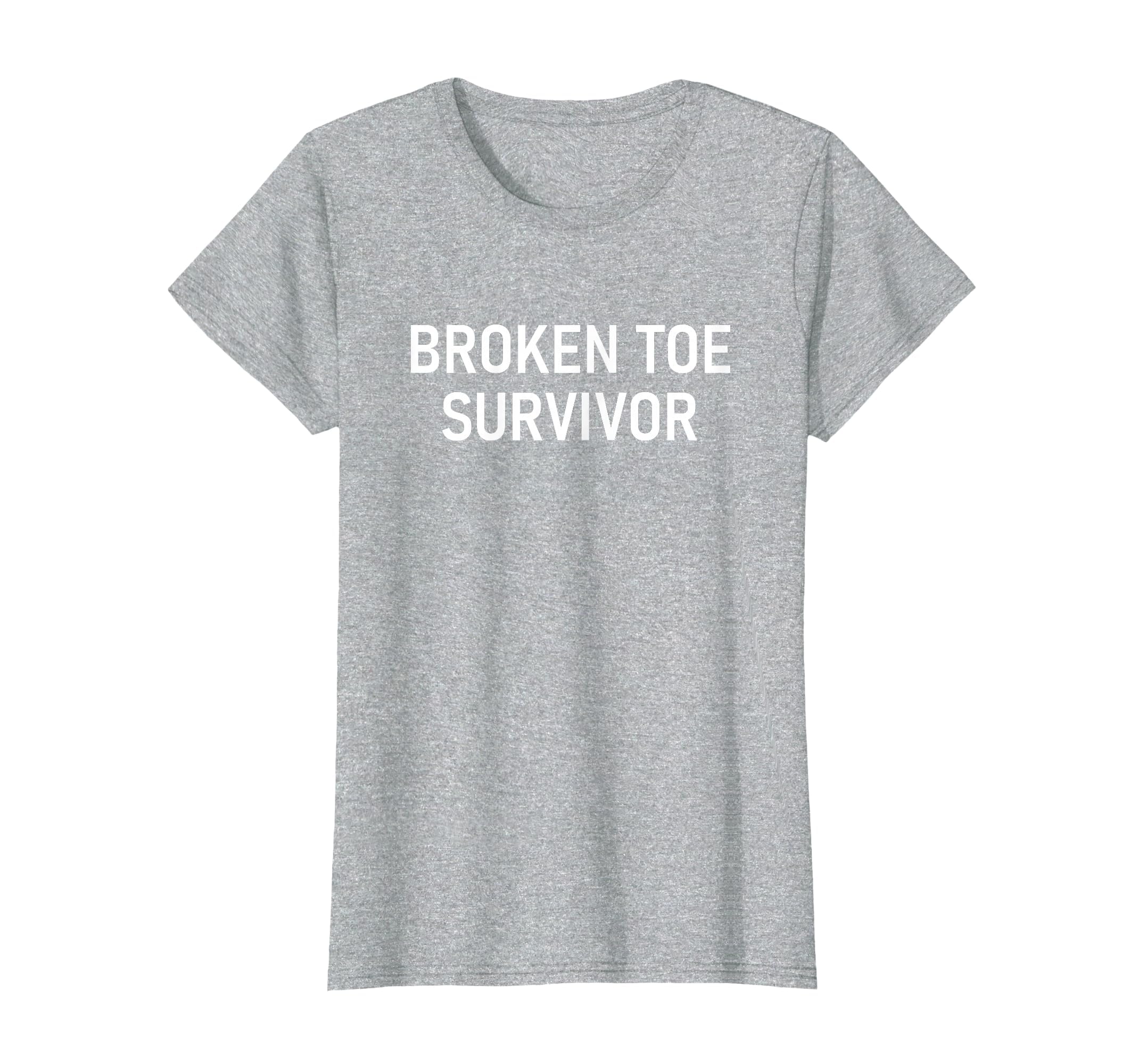 Broken Toe Survivor, Funny, Jokes, Sarcastic T-Shirt