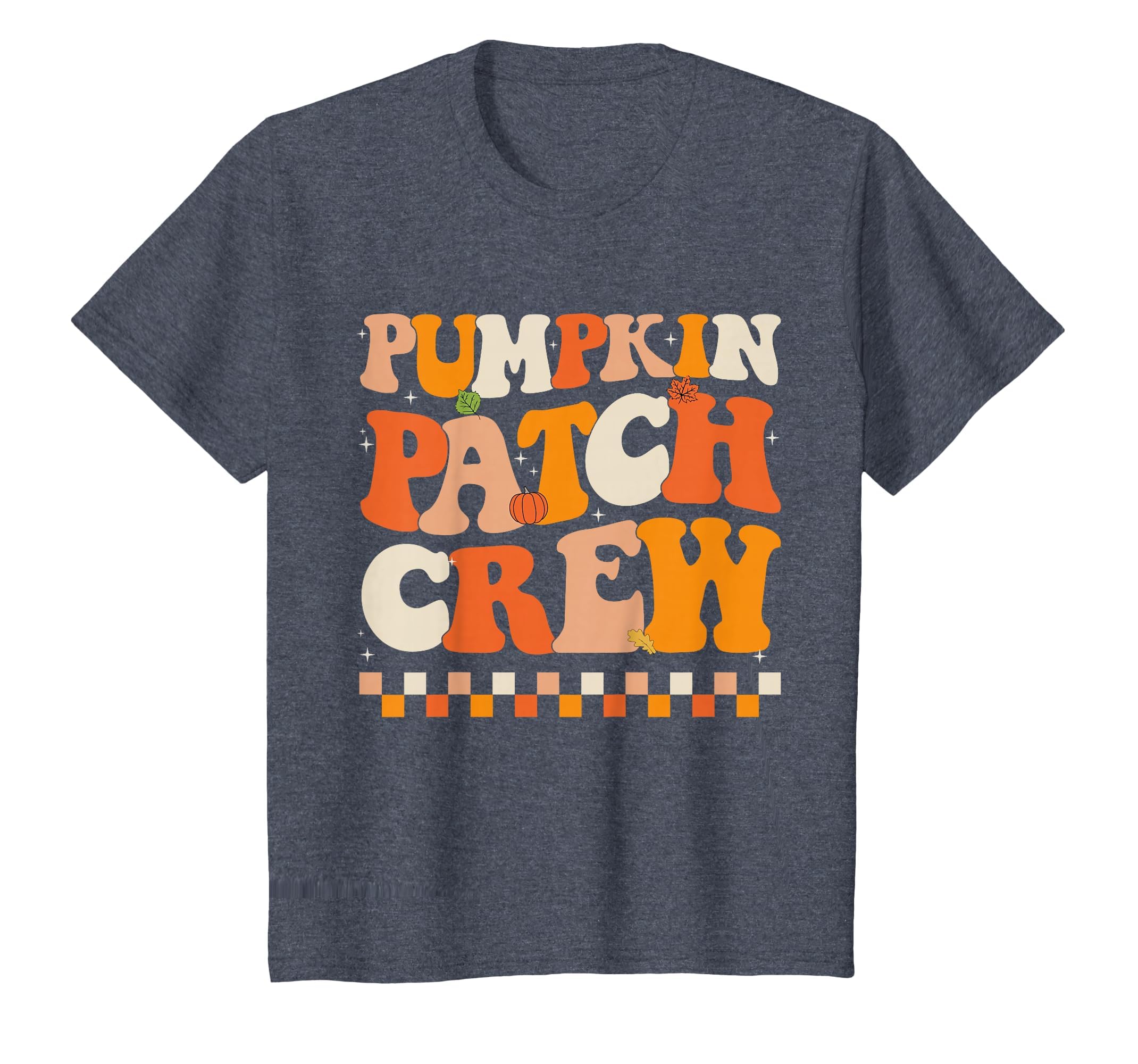 Groovy Pumpkin Patch Crew Pumpkin Patch Crew Fall Halloween T-Shirt