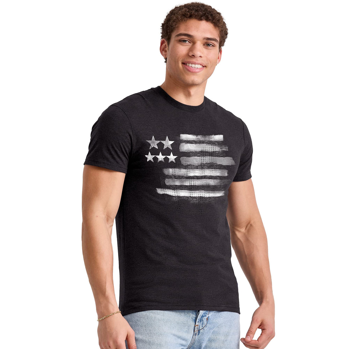 Hanes Men's Essentials Short Sleeve Graphic Tee