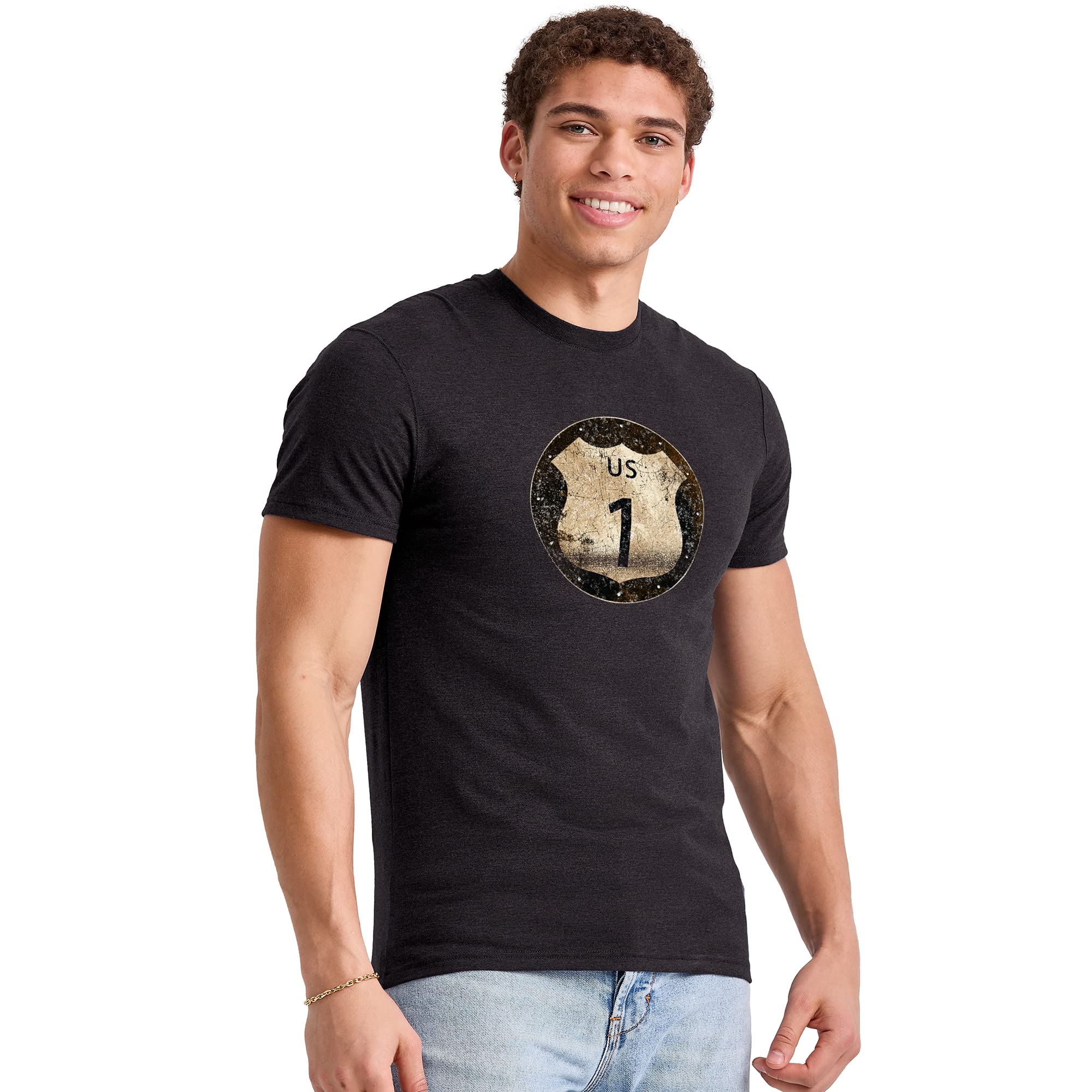 Hanes Men's Essentials Short Sleeve Graphic Tee