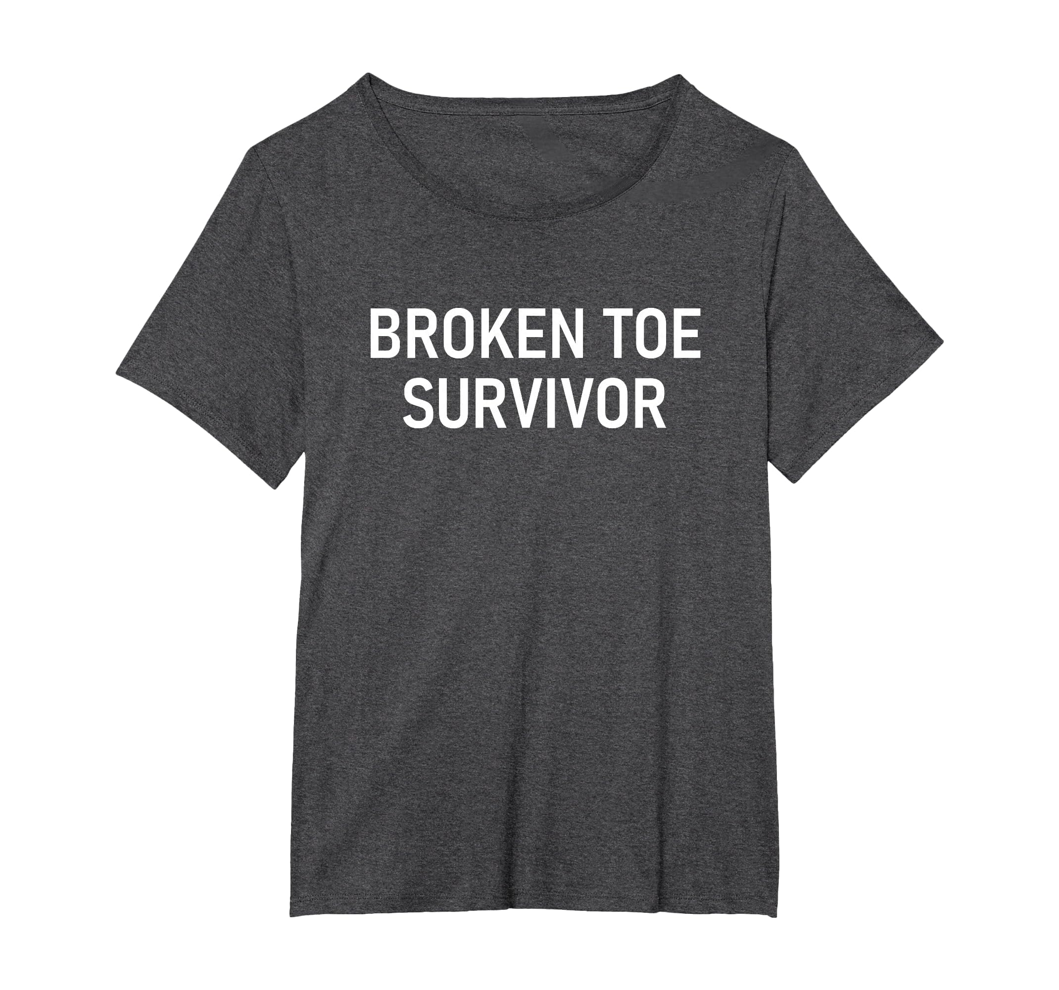 Broken Toe Survivor, Funny, Jokes, Sarcastic T-Shirt