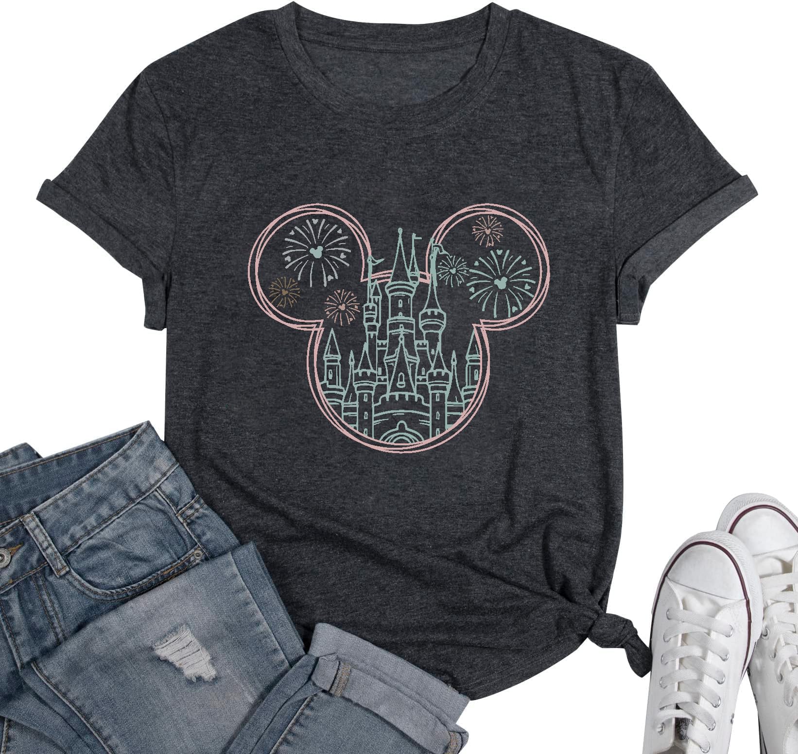Magical Shirt for Women Magic Kingdom Tshirt Family Holiday Vacation Shirt