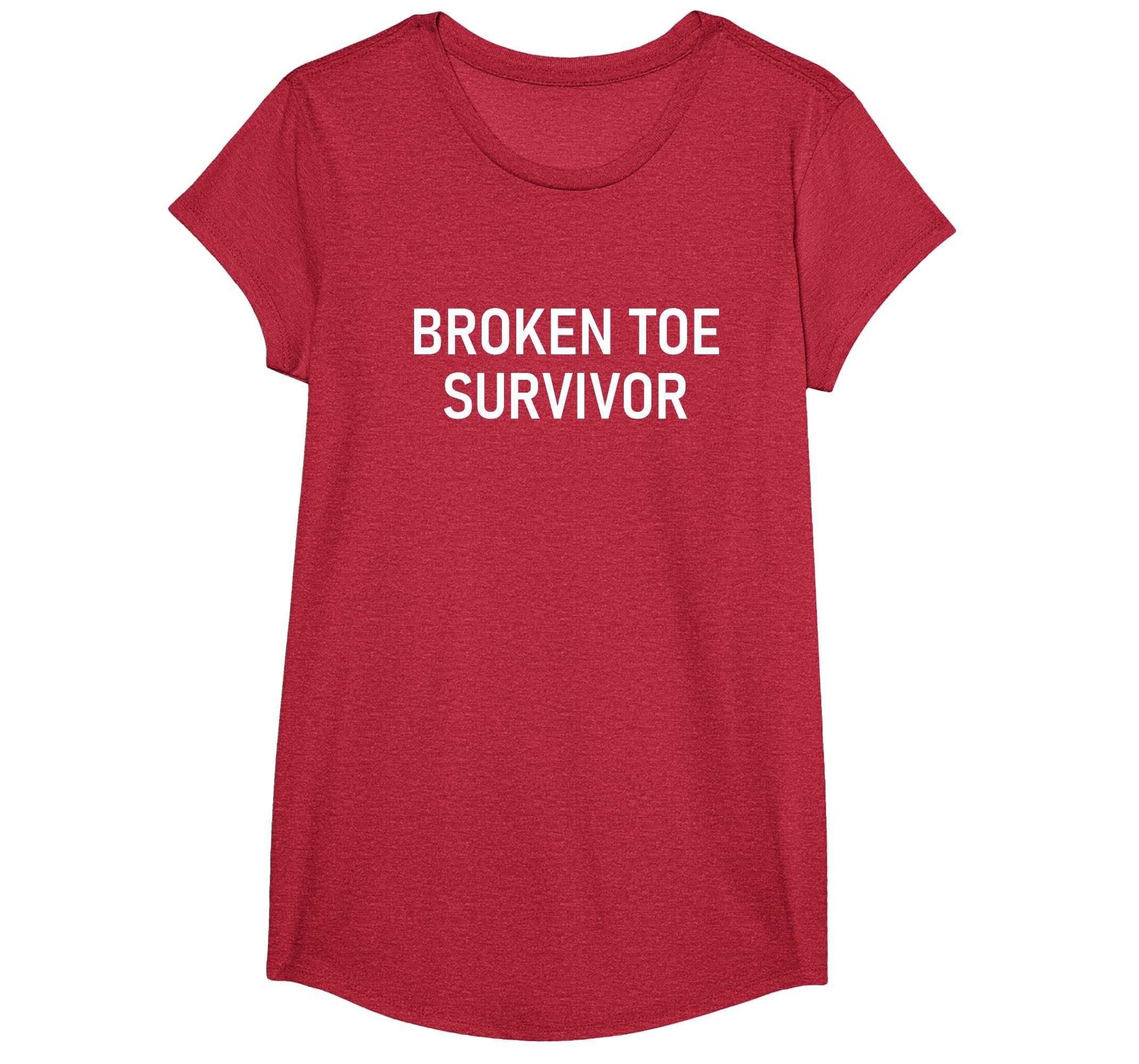 Broken Toe Survivor, Funny, Jokes, Sarcastic T-Shirt