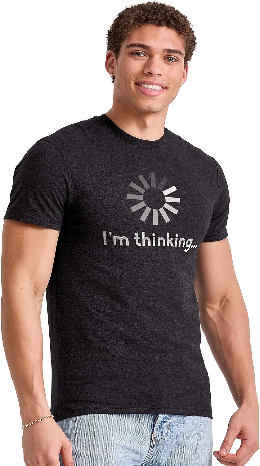 Hanes Men's Essentials Short Sleeve Graphic Tee