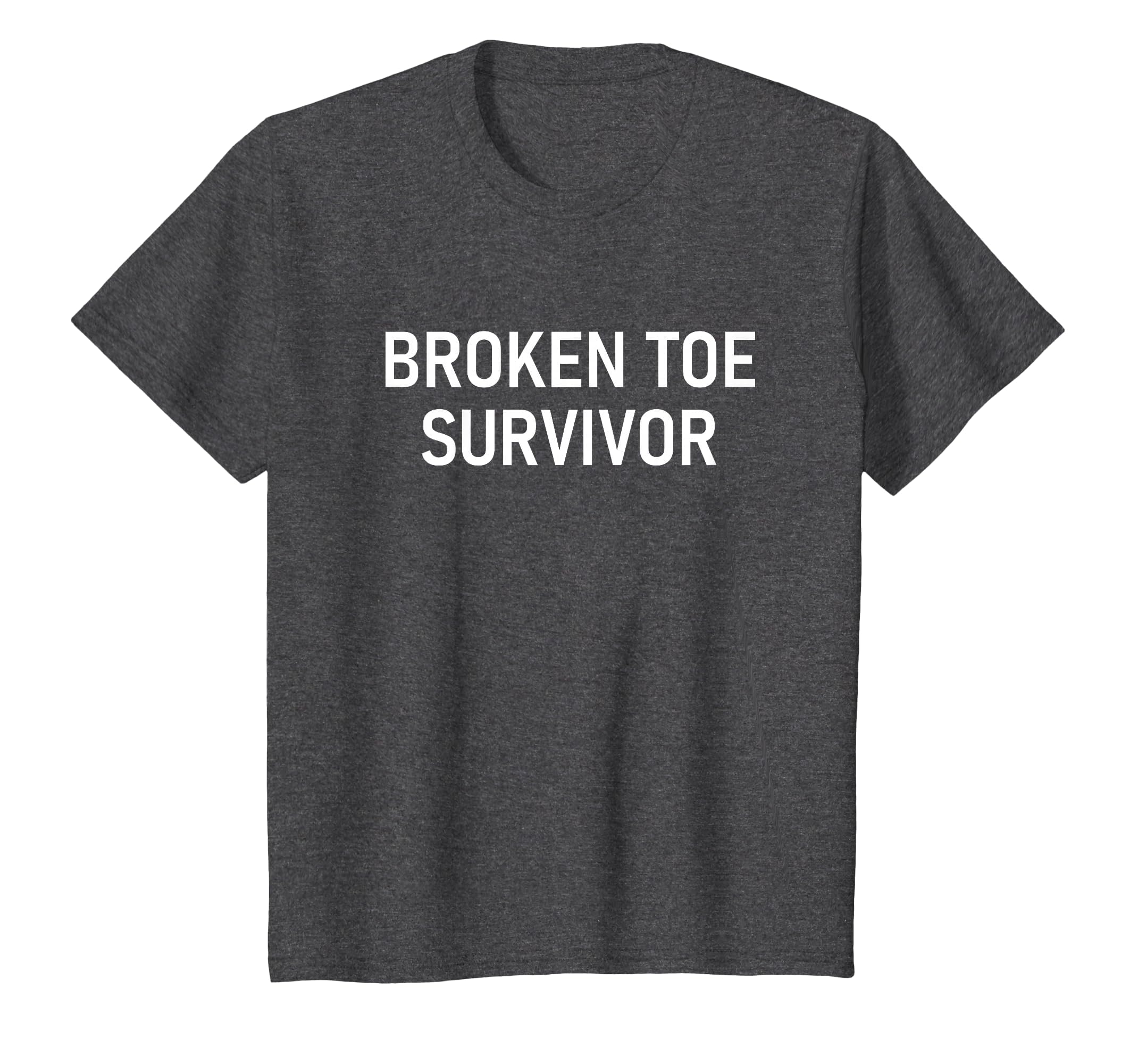 Broken Toe Survivor, Funny, Jokes, Sarcastic T-Shirt
