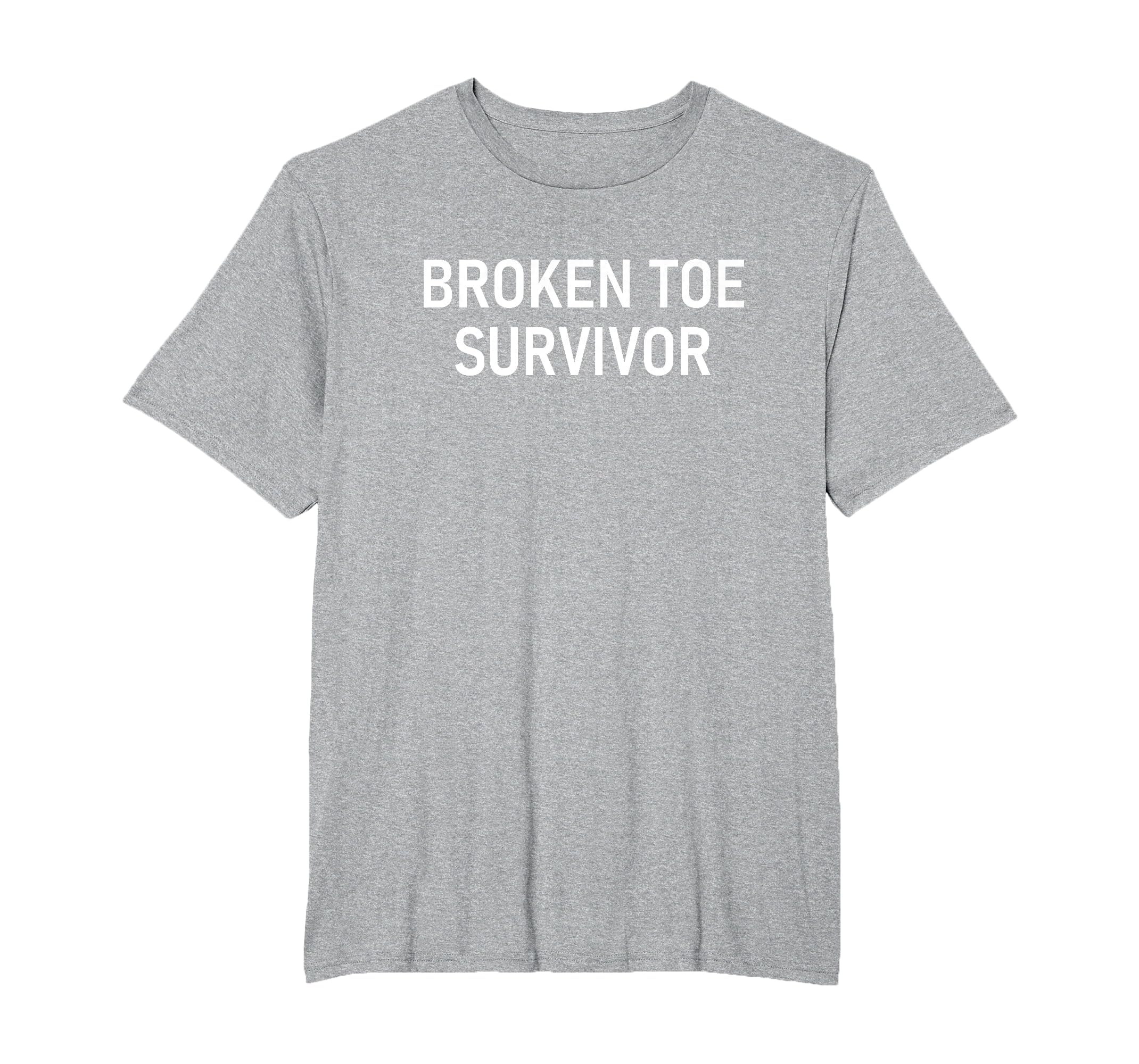 Broken Toe Survivor, Funny, Jokes, Sarcastic T-Shirt