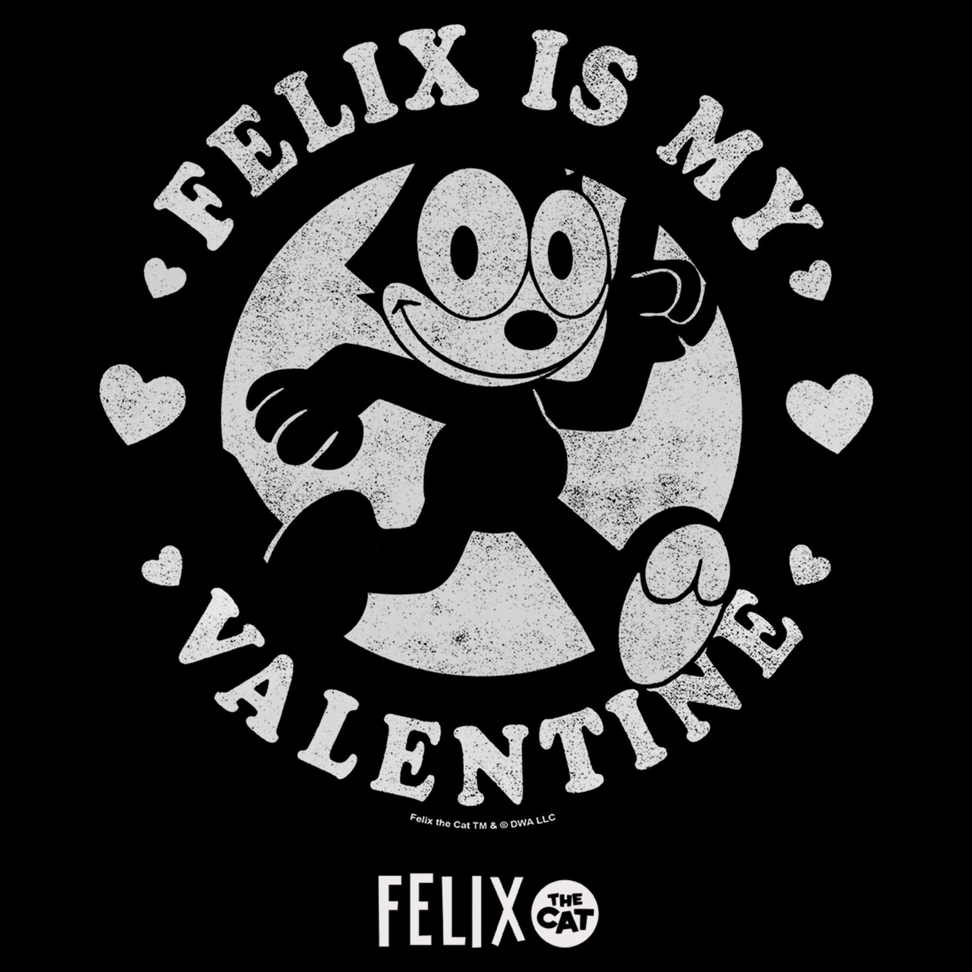 Women's Felix the Cat My Valentine Graphic T-Shirt