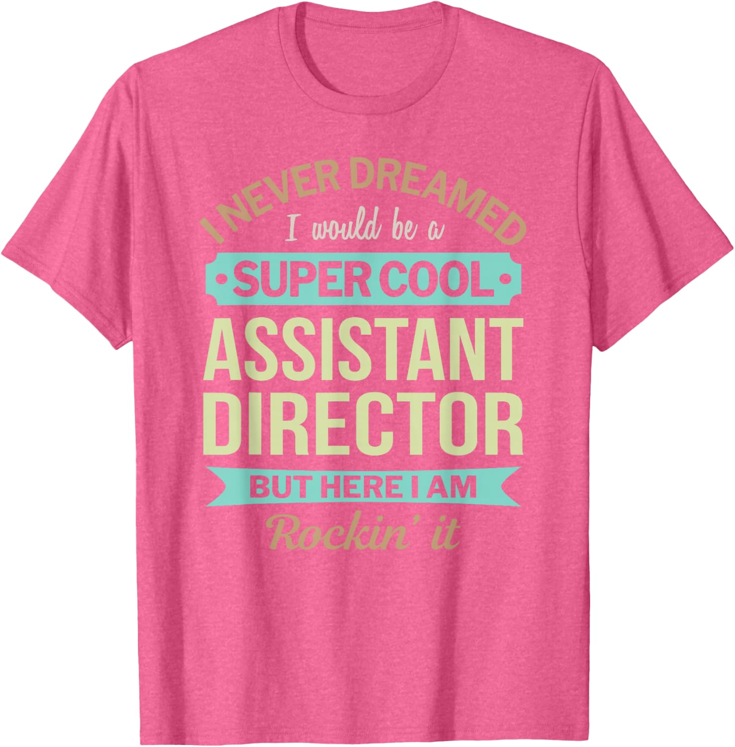 Assistant Director Gift Funny Appreciation T-Shirt