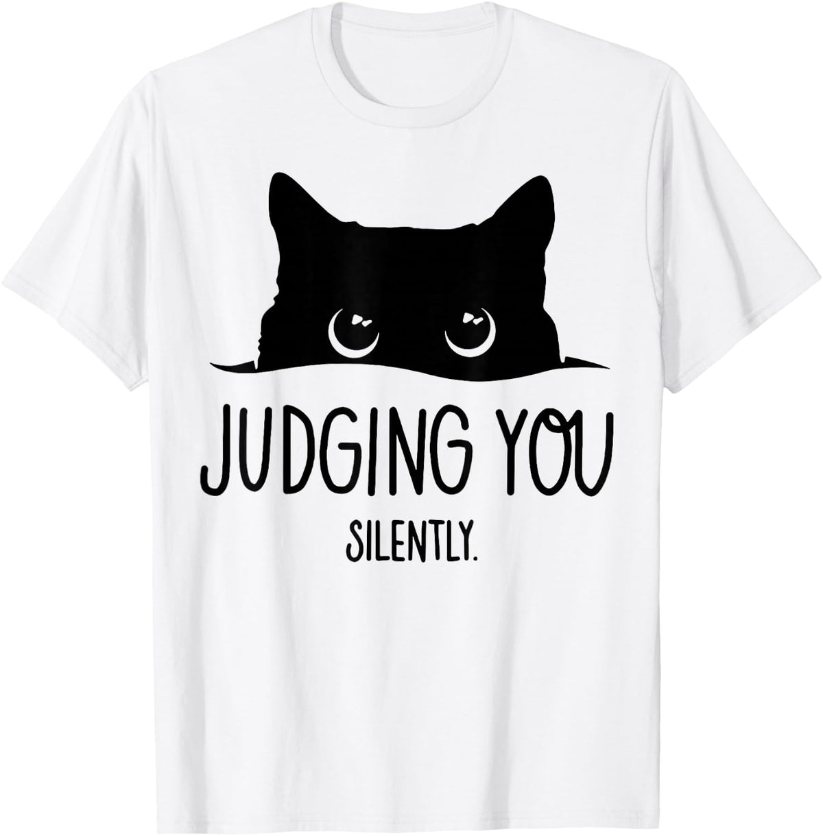 Cat Judging You Silently T-Shirt