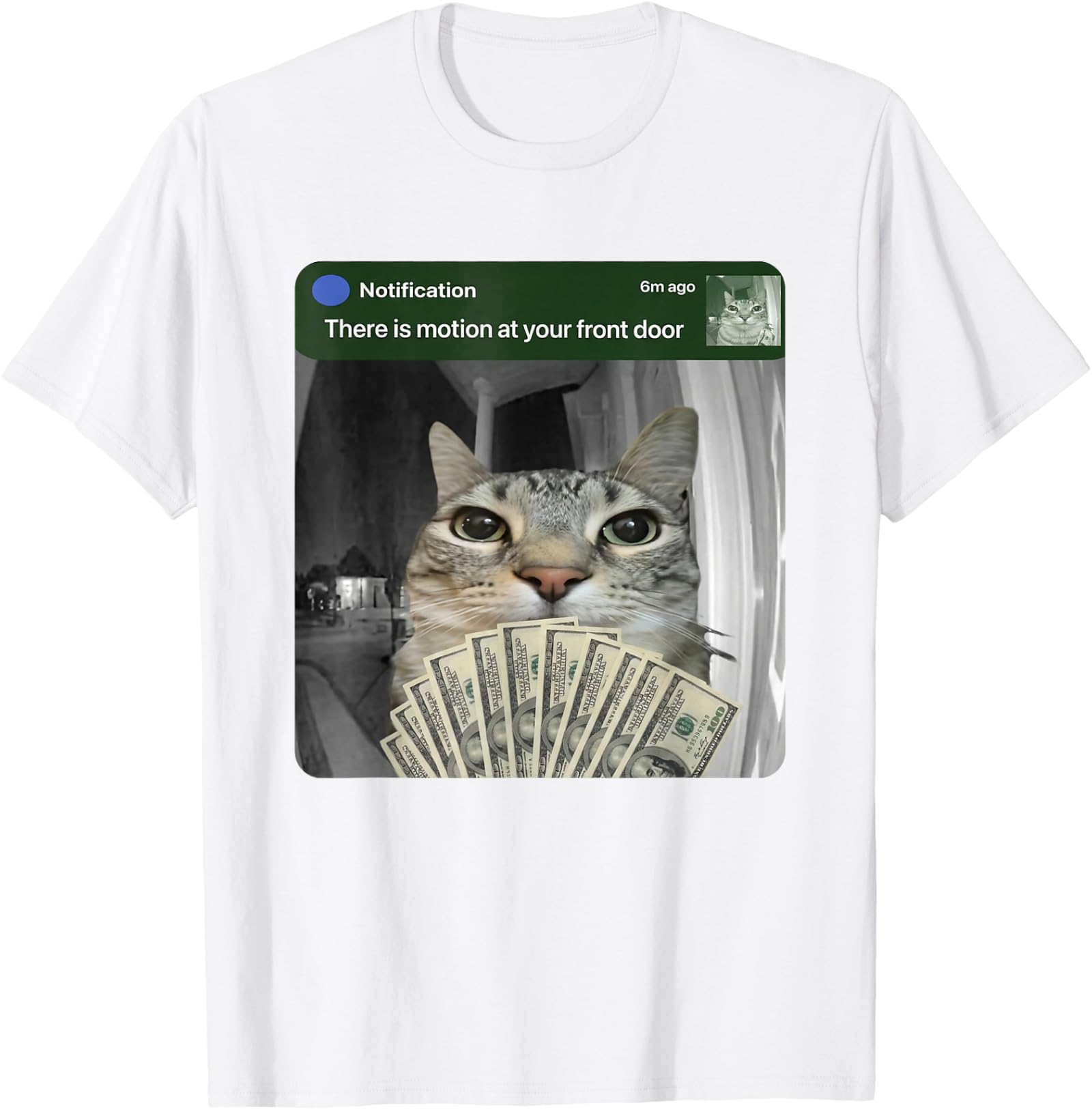 Ring Cat Motion Meme Unisex T-Shirt
