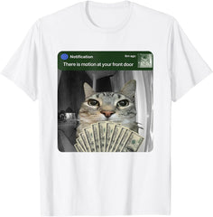 Ring Cat Motion Meme Unisex T-Shirt