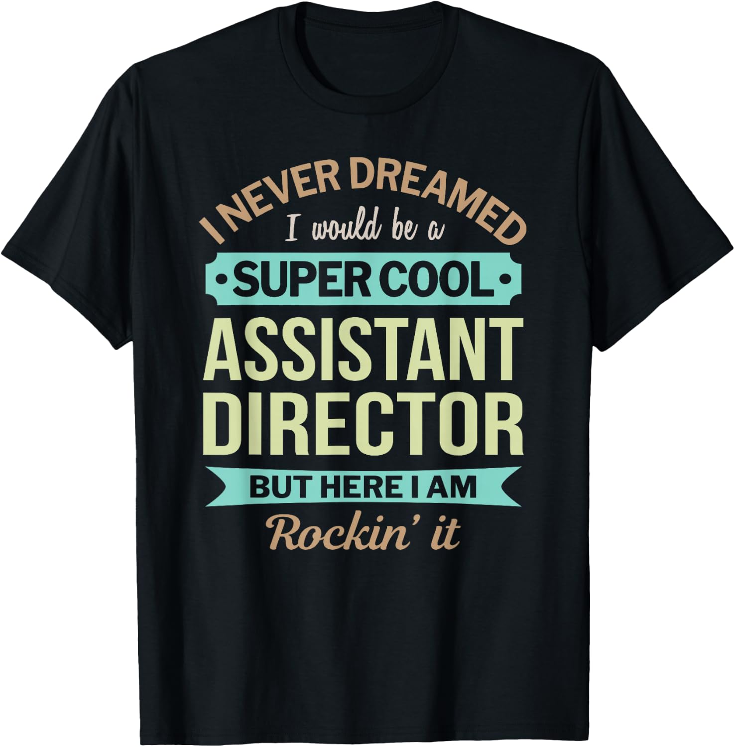 Assistant Director Gift Funny Appreciation T-Shirt