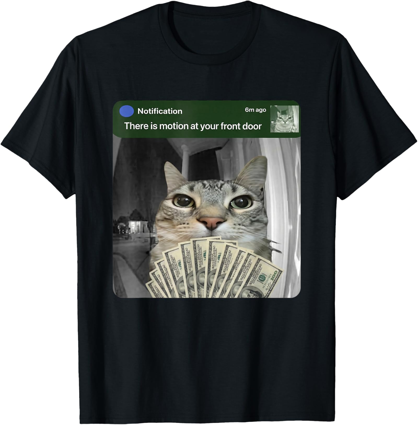 Ring Cat Motion Meme Unisex T-Shirt