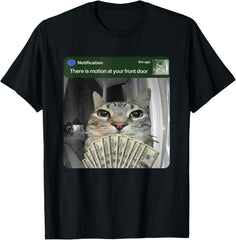 Ring Cat Motion Meme Unisex T-Shirt