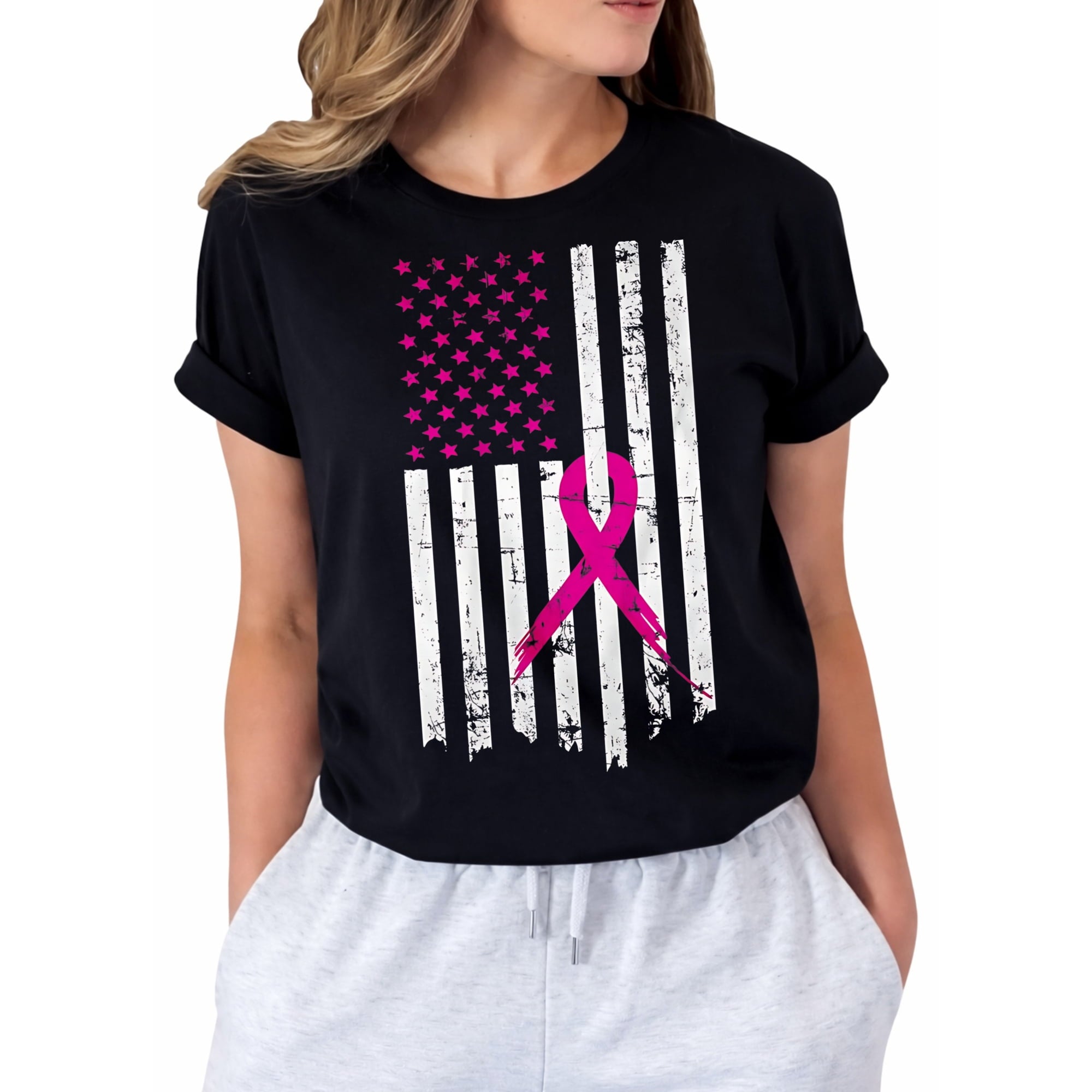 I Wear Pink for My Big Sister Breast Cancer Awareness T-Shirt