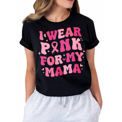 Breast Cancer Shirts for Women Cancer Awareness Tee Pink Breast Cancer Tshirt Gift for Woman Survivor Cancer Shirts
