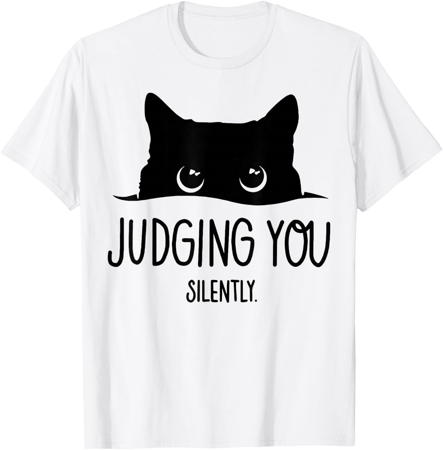 Cat Judging You Silently T-Shirt