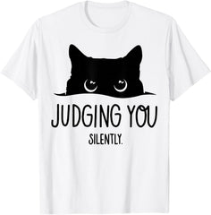 Cat Judging You Silently T-Shirt