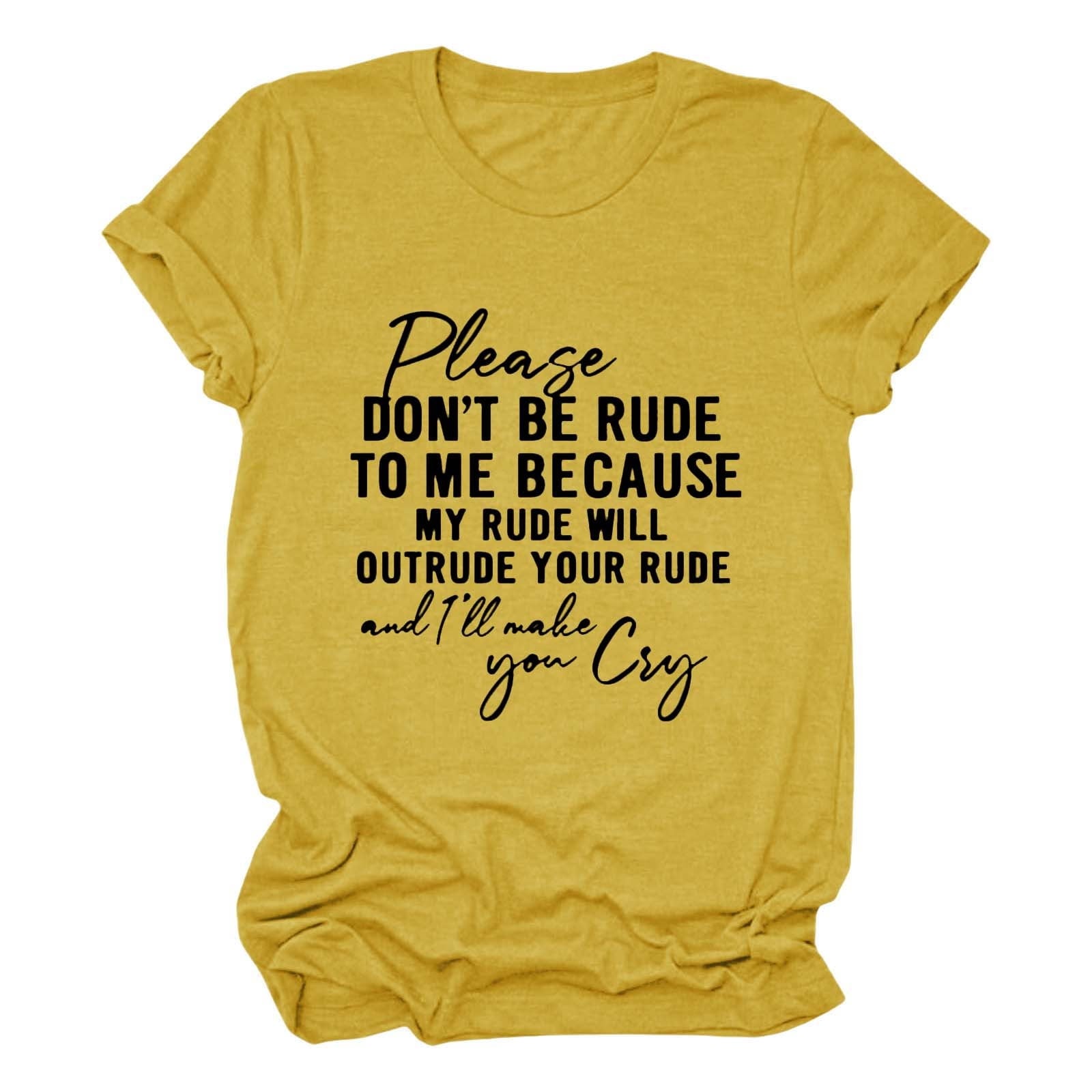 Uooqdmx Plus Size Tops for Women Short Sleeve Shirts for Women Funny Saying T Shirt Short Sleeve Crewneck Sarcastic Tee Casual Tops Casual Tops for Women Wine L