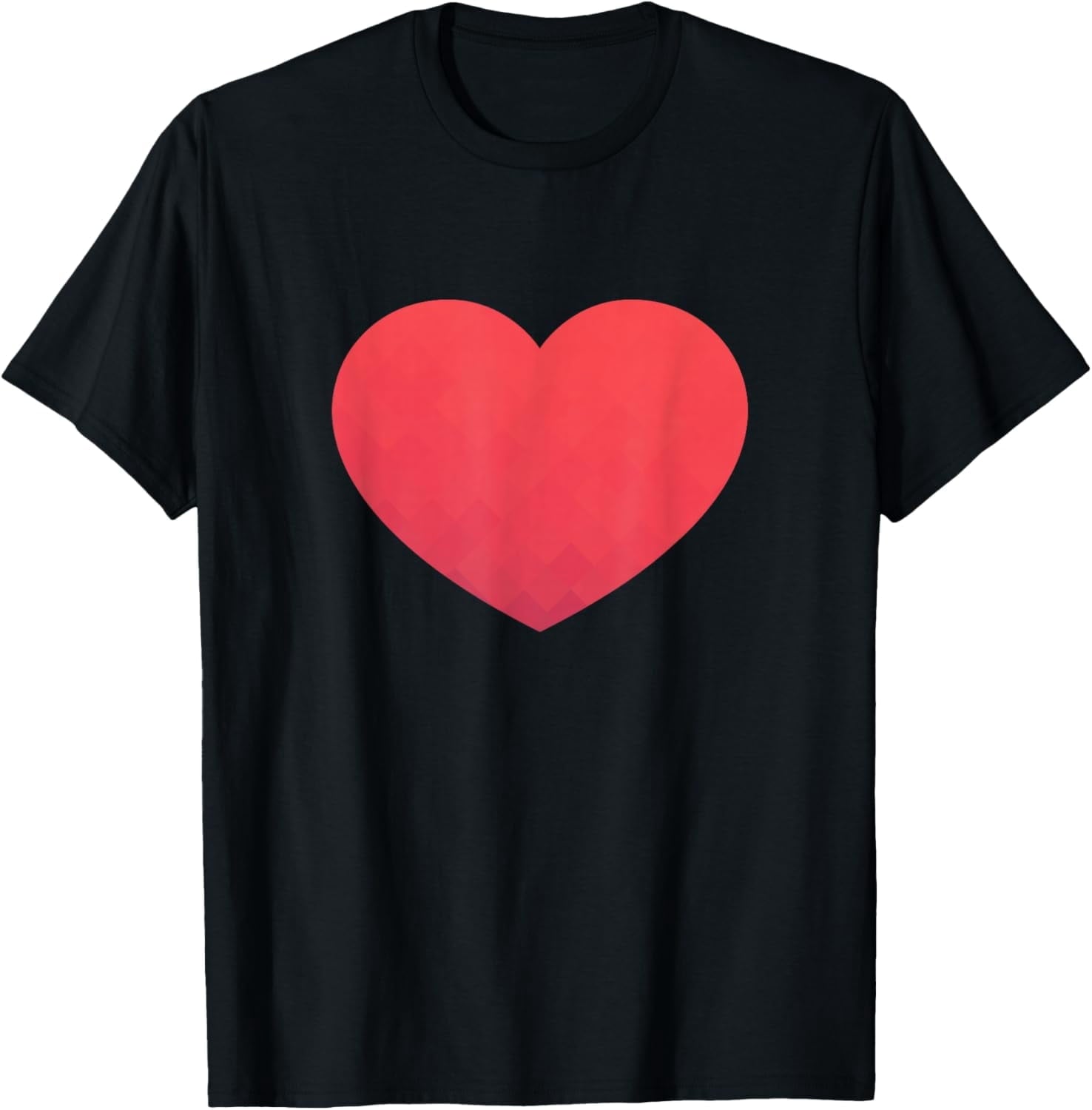 Heart Valentines Day Shirt - Graphic Novelty Love Heart T-Shirt