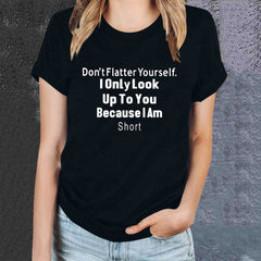 Kayannuo Short Sleeve Womens Tops Graphic Tees Women Valentine's Day Women's Letter Printed Short Sleeved Top