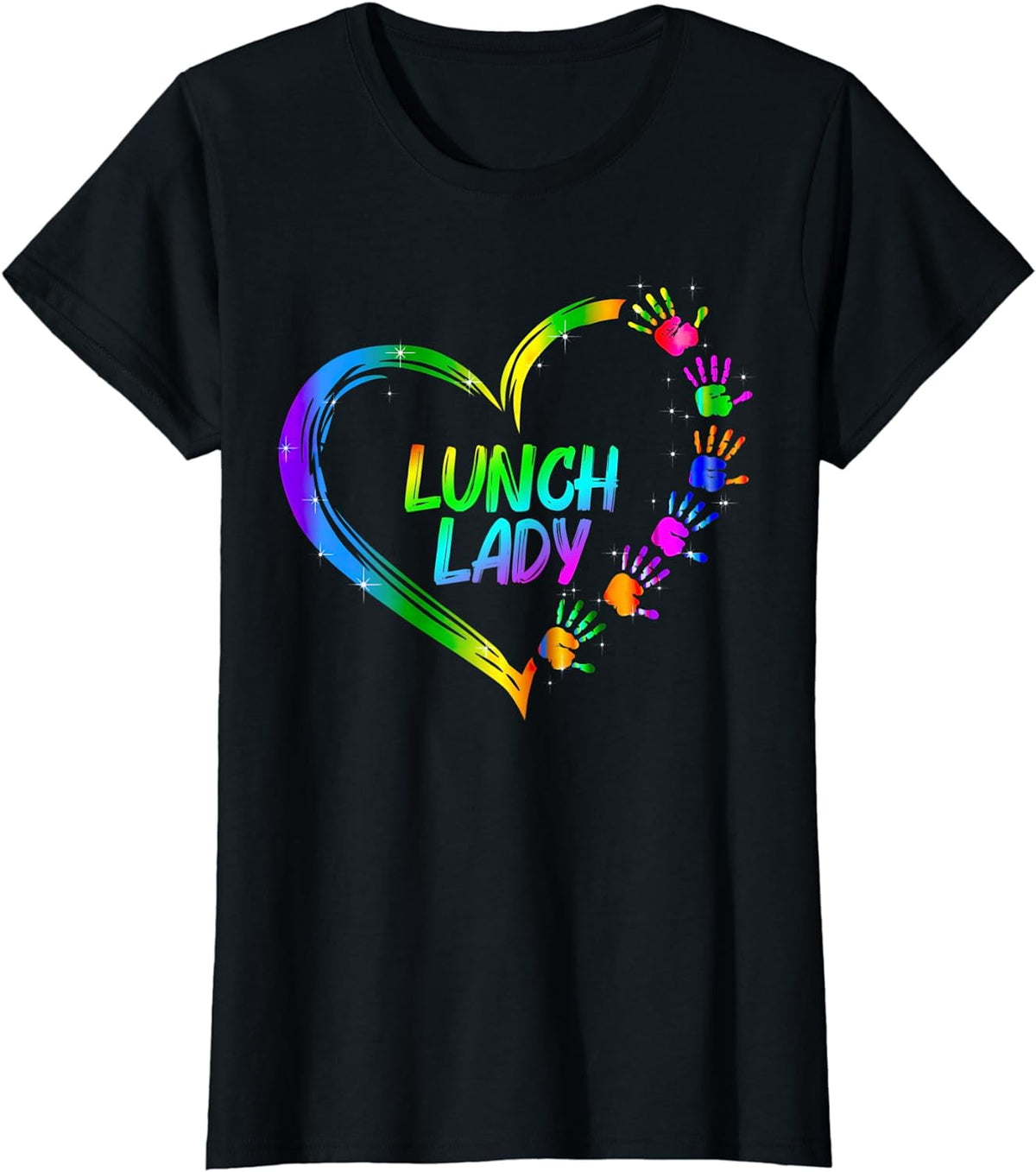 Lunch Lady School Cafeteria Life Funny Cute Valentines Day T-Shirt