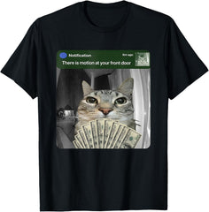Ring Cat Motion Meme Unisex T-Shirt