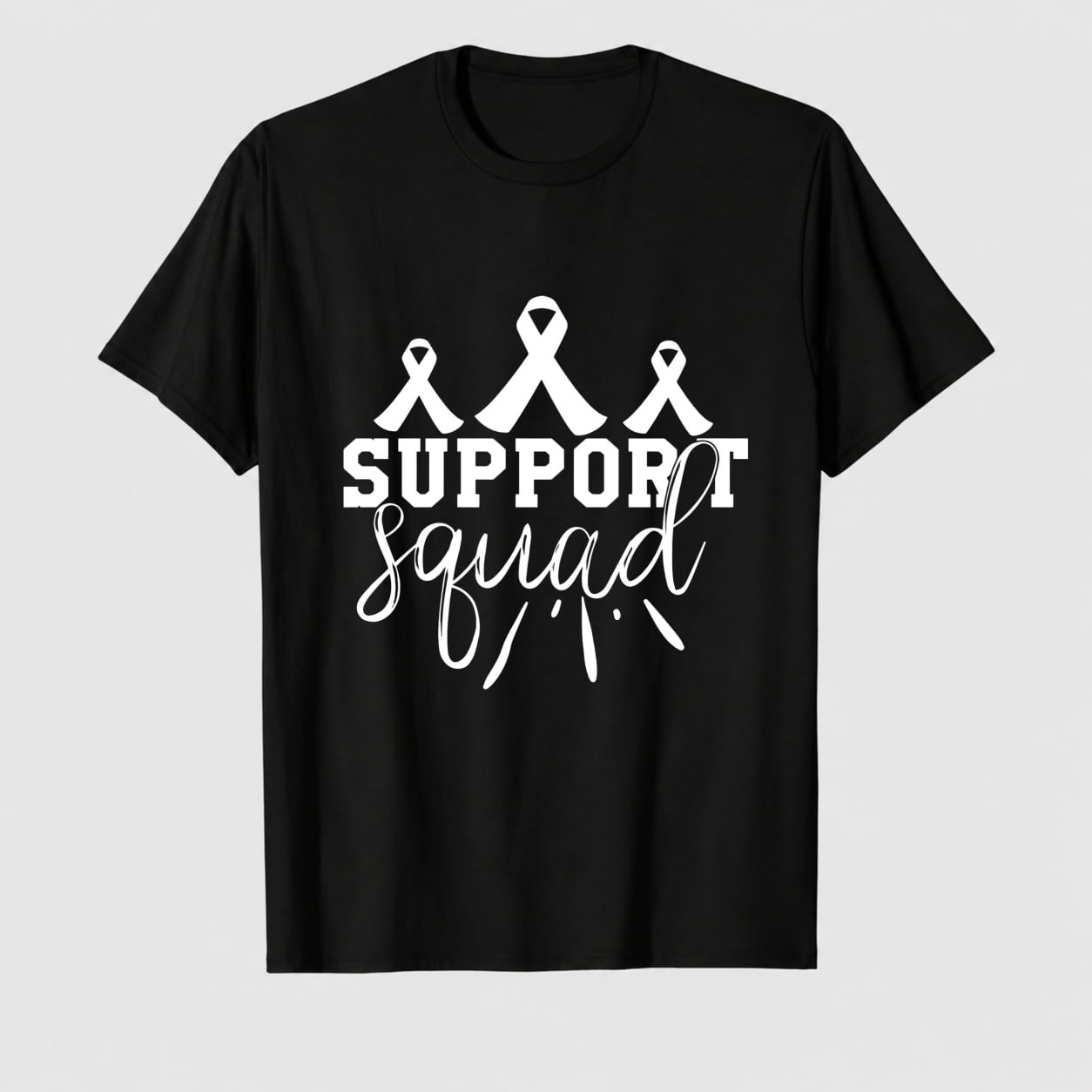 Women's Breast Cancer Awareness Survivor Heart Ribbon Graphic T-Shirt, 100% Cotton Short Sleeve Shirt