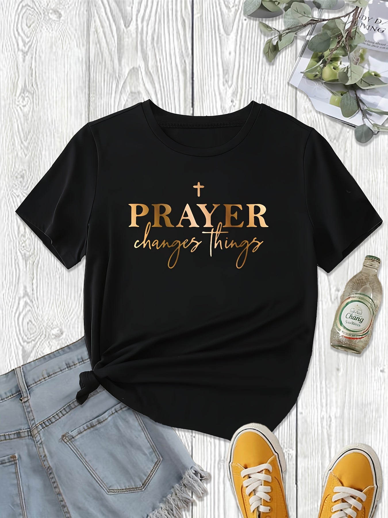 Women's Casual Crew-Neck T-Shirt