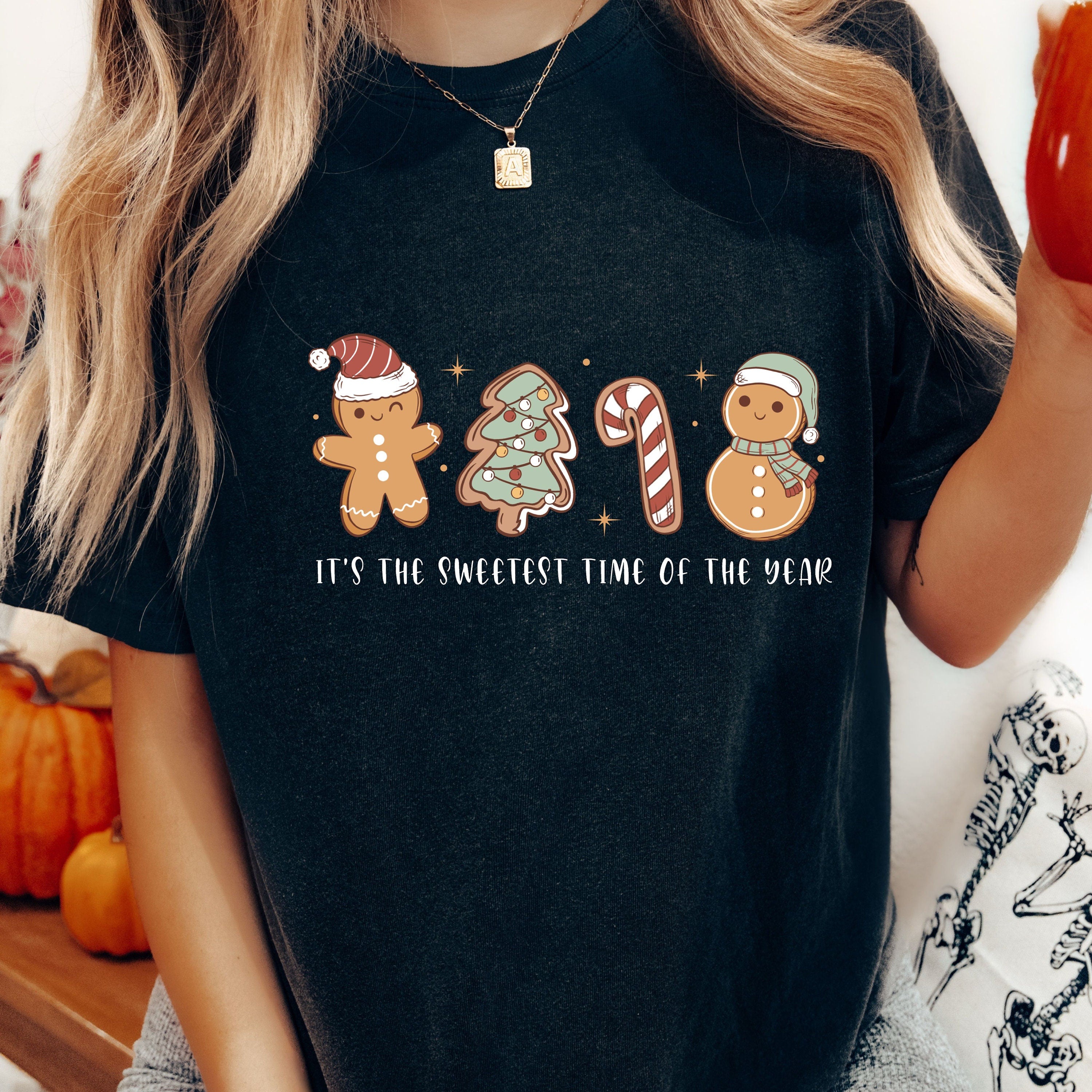 Comfort Colors® It's the Sweetest Time of the Year Shirt, Christmas Baker Shirt, Cookie Lover Shirt, Funny Christmas Shirt, Christmas Shirt