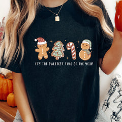 Comfort Colors® It's the Sweetest Time of the Year Shirt, Christmas Baker Shirt, Cookie Lover Shirt, Funny Christmas Shirt, Christmas Shirt