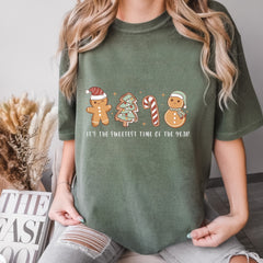 Comfort Colors® It's the Sweetest Time of the Year Shirt, Christmas Baker Shirt, Cookie Lover Shirt, Funny Christmas Shirt, Christmas Shirt
